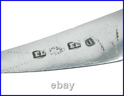 Scottish Provincial Dundee Sterling Silver Ladle Spoon Edward Livingstone c1820