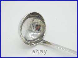 Scottish Provincial Dundee Sterling Silver Ladle Spoon Edward Livingstone c1820