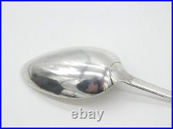 Scottish Provincial Greencock Sterling Silver Serving Spoon Antique c1820 Davie