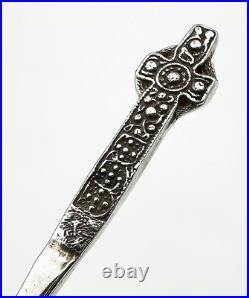 Scottish Provincial Iona Cross Pickle Fork Sterling Silver R Lindsay Oban 1926