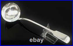 Scottish Provincial Sterling Silver Soup Ladle, George Jamieson, Aberdeen 1842