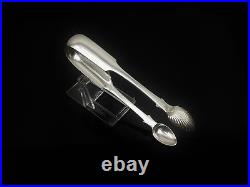 Scottish Provincial Sterling Silver Sugar Tongs, Robert Greig of Perth, 1844