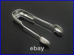 Scottish Provincial Sterling Silver Sugar Tongs, Robert Greig of Perth, 1844