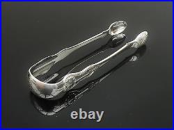 Scottish Provincial Sterling Silver Sugar Tongs, Robert Keay of PERTH, 1845