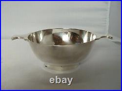 Scottish Quaich, Toasting Cup Sterling Silver Edinburgh 1962