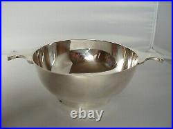 Scottish Quaich, Toasting Cup Sterling Silver Edinburgh 1962