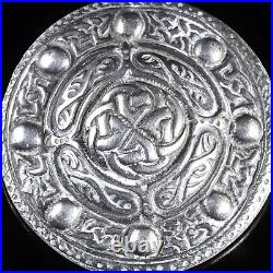 Scottish Shield Silver Brooch Dated 1947