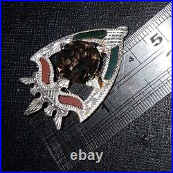 Scottish Silver Brooch Authentic Special Finest Quality