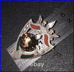 Scottish Silver Brooch Authentic Special Finest Quality