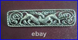 Scottish Silver Iona Mystical Beast Zoomorphic Brooch Chester 1937 Shipton & Co