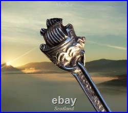 Scottish Silver Iona Viking Longship Spoons Robert Allison Alexander Ritchie