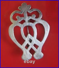 Scottish Silver Luckenbooth Brooch Sterling hm 1999 Edinburgh Salen Silver Mull