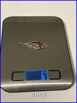 Scottish Sterling Silver & Banded Agate Pendant H/M Edinburgh 1975 Ola Gorge Scottish Sterling Silver & Banded Agate Pendant H/M Edinburgh 1975 Ola Gorge