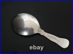 Scottish Sterling Silver Caddy Spoon, Possibly Provincial 1824