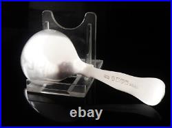Scottish Sterling Silver Caddy Spoon, Possibly Provincial 1824