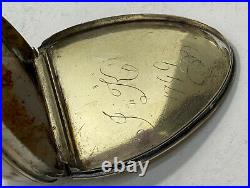 Scottish Sterling Silver Cowry Shell Snuff Box, George III 1799