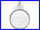 Scottish Sterling Silver Cycling Medallion Antique Victorian
