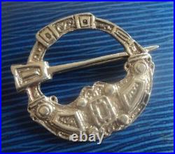 Scottish Sterling Silver Hunterston Brooch h/m 1978 Edinburgh Celtic Arts