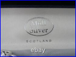 Scottish Sterling Silver Melon Ball Scoop Spoon, Isle of Mull Silver Co 1993