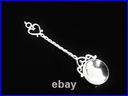 Scottish Sterling Silver Melon Ball Scoop Spoon, Isle of Mull Silver Co 1993