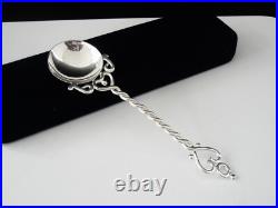 Scottish Sterling Silver Melon Ball Scoop Spoon, Isle of Mull Silver Co 1993