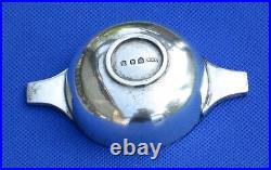 Scottish Sterling Silver Quaich Drinking Cup J W Kirwan Edinburgh Antique 1910