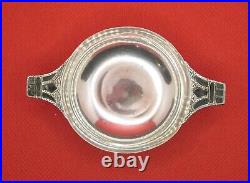 Scottish Sterling Silver Quaich Drinking Cup J W Kirwan Edinburgh Antique 1910