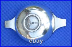 Scottish Sterling Silver Quaich Drinking Cup J W Kirwan Edinburgh Antique 1910