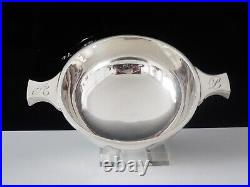 Scottish Sterling Silver Quaich, J R & W Laing, Edinburgh 1968