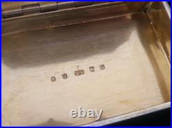 Scottish Sterling Silver Snuff Box, James Nasmyth, Edinburgh Antique 1839