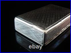 Scottish Sterling Silver Snuff Box, James Nasmyth, Edinburgh Antique 1839