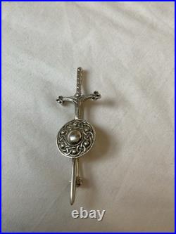 Scottish Sterling Silver, Viking Sword & Shield, John Hart Iona