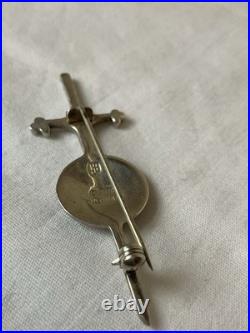 Scottish Sterling Silver, Viking Sword & Shield, John Hart Iona