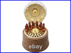 Scottish Sterling Silver and Oak Humidor Antique Edwardian (1908)