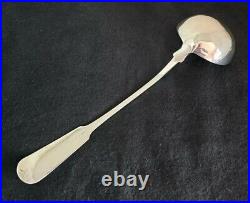 Scottish Sterling silver Soup ladle. Fiddle Pattern. Glasgow 1833. By John Murray