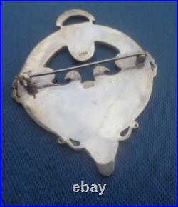 Scottish Stg. Silver VERY LARGE Zoomorphic ROUSAY Brooch Ola Gorie 1988 /93