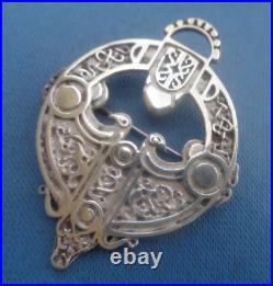 Scottish Stg Silver VERY LARGE Zoomorphic ROUSAY Brooch Ola Gorie h/m 1979 Edin
