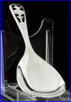 Scottish Thistle Design Sterling Silver Caddy Spoon, Dart Silver Ltd