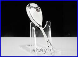 Scottish Thistle Design Sterling Silver Caddy Spoon, Dart Silver Ltd