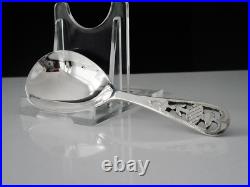 Scottish Thistle Design Sterling Silver Caddy Spoon, Dart Silver Ltd