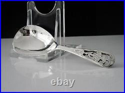 Scottish Thistle Design Sterling Silver Caddy Spoon, Dart Silver Ltd