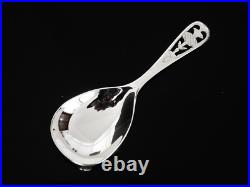Scottish Thistle Design Sterling Silver Caddy Spoon, Dart Silver Ltd