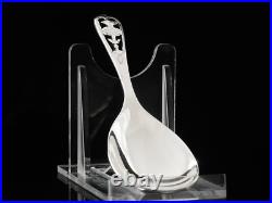 Scottish Thistle Design Sterling Silver Caddy Spoon, Dart Silver Ltd