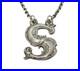 Scottish Victorian Sterling Silver'S' Initial Sherry Decanter Label Antique