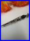 Scottish silver kilt pin. Citrine, Bloodstone & Agate