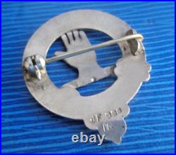 Silver Clan Lamont Badge Brooch Scottish hm 1965 Edinburgh John Fraser Inverness Silver Clan Lamont Badge Brooch Scottish hm 1965 Edinburgh John Fraser Inverness