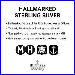 Silver Thistle Necklace Hallmarked Sterling Silver Scottish Thistle Pendant