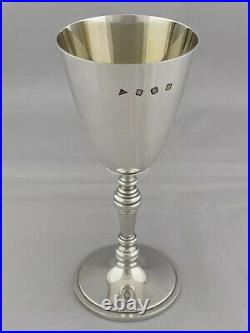 Solid Silver SCOTTISH Silver Goblet Or Wine Cup 1998 EDINBURGH Sterling Silver