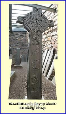 Solid Sterling Silver Alexander Scottish Celtic Cross Necklace Iona Scotland 925