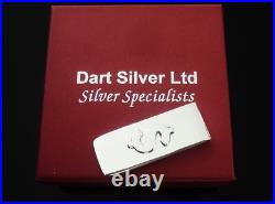 Sterling Silver American Dollar Money Clip, New in Box, Scottish Hallmarked Gift